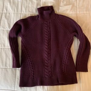 Lululemon cable knit heavy weight sweater